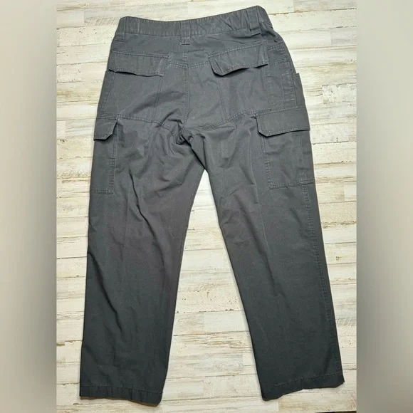 Midway USA Men's Military Black Tactical Ripstop Cargo Pants 38x30 - Picture 9 of 11